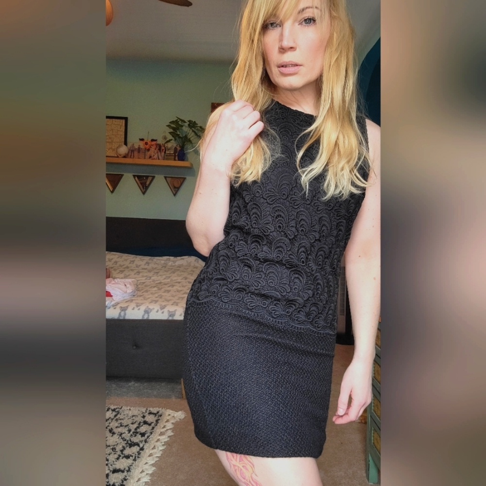 Givenchy Paris Guipure Lace Dress
